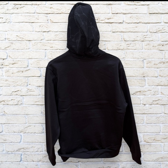 NWT Saints Studio Black Men's Hoodie Sweatshirt Size Medium - Picture 2 of 5